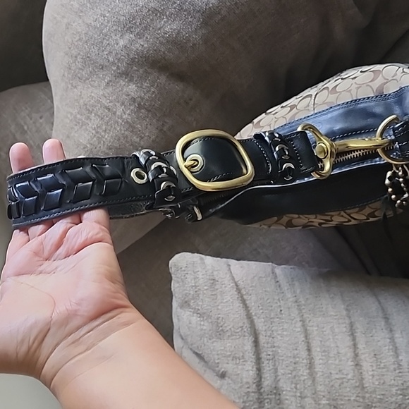 Authentic Y2k Vintage Coach Monogram Duffle Bleeker bag - Picture 4 of 14